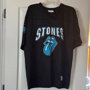 Vintage 1998 Black Rolling Stones Graphic Jersey